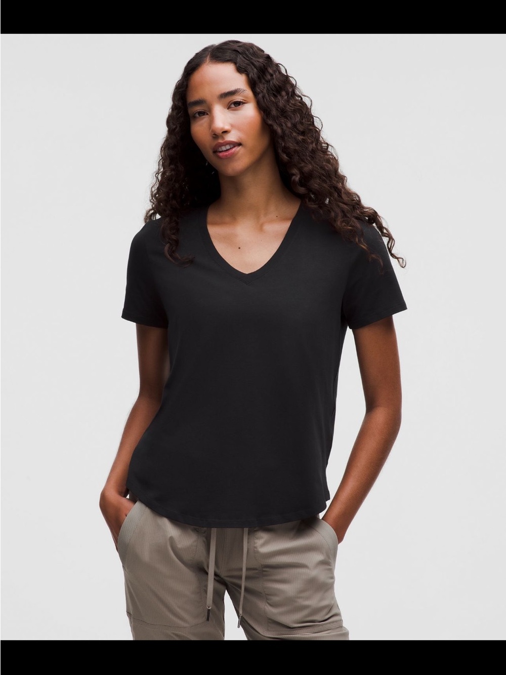 Lululemon Love V Neck T Shirt